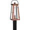 Quoizel Carolina Outdoor Post 1 Light Aged Copper CLN9007AC - alternate 1